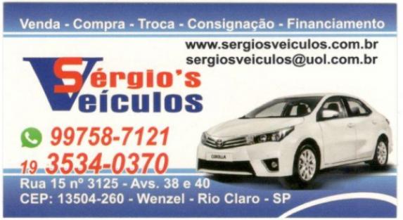Srgios Veculos - Rio Claro/SP